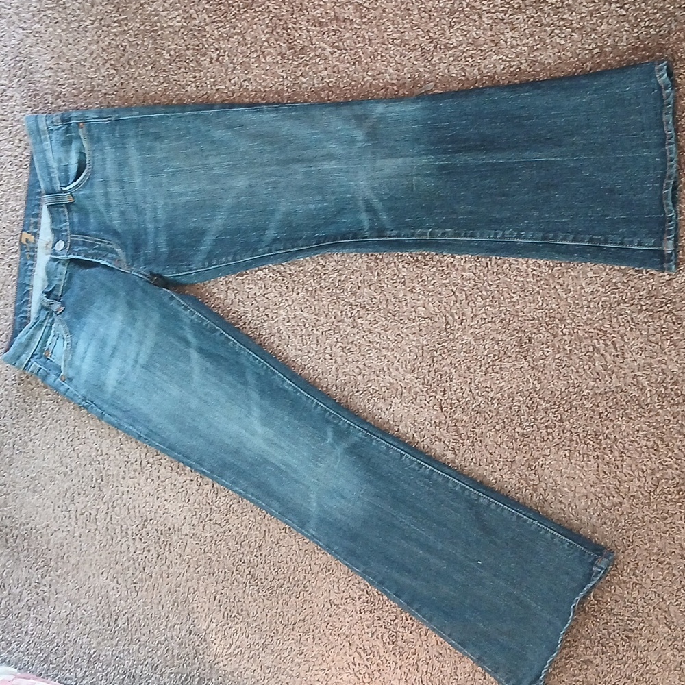 7 For All ManKind Bootcut Denim Jeans Size 31